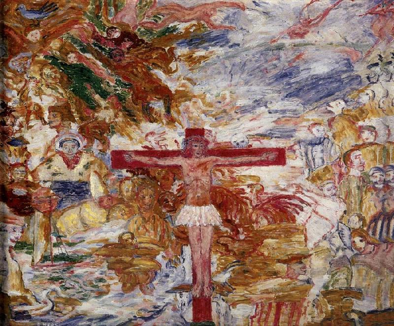 James Ensor Christ in Agony Germany oil painting art